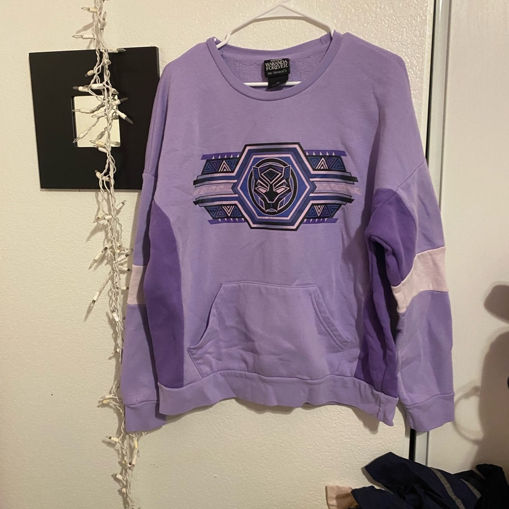 Her Universe Lavender Wakanda Forever Sweatshirt
